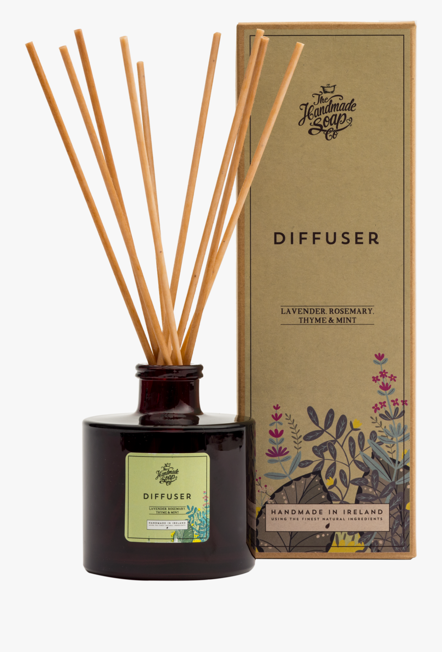 Handmade Natural Lavender Rosemary Thyme Mint Herb, Transparent Clipart