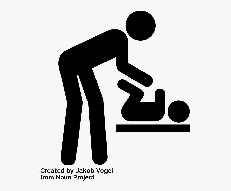 The Time To Change - Baby Changing Station Clip Art, Transparent Clipart