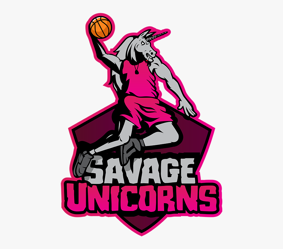 Savage Unicorns Clipart , Png Download - Dribble Basketball, Transparent Clipart