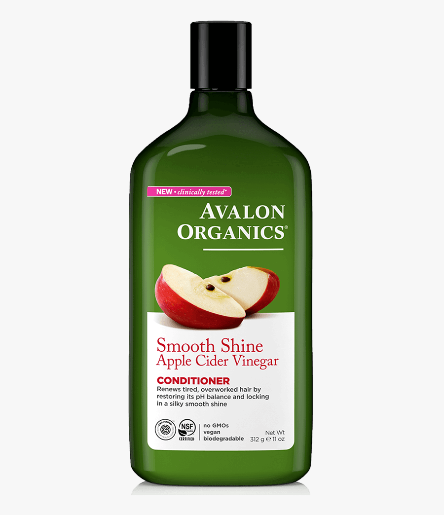 Smooth Shine Apple Cider Vinegar Conditioner - Bottle, Transparent Clipart