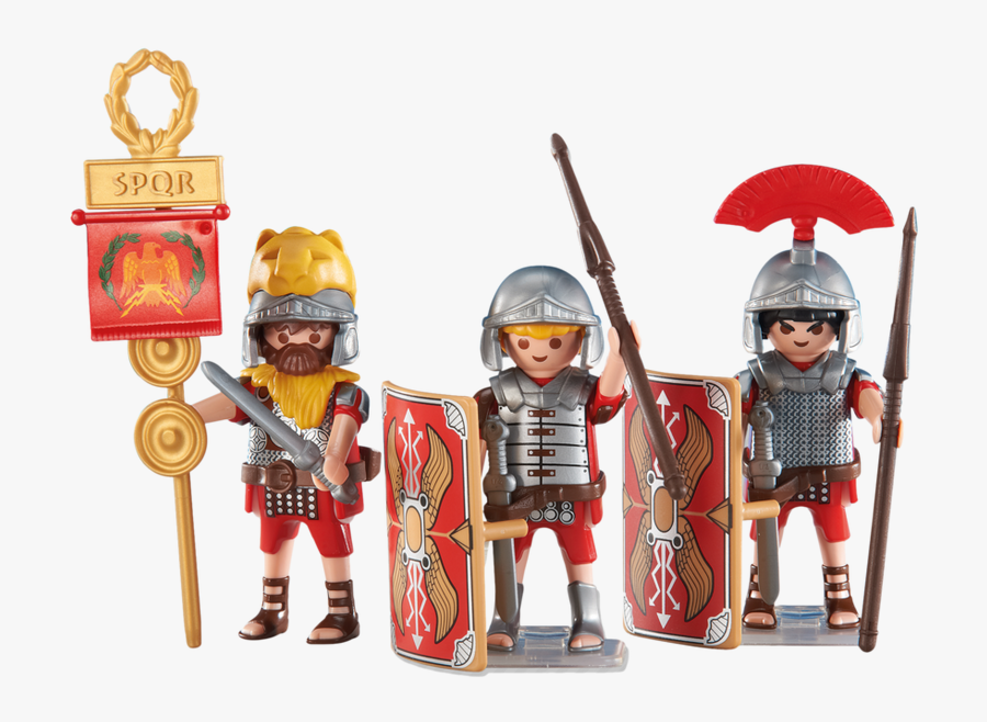 Transparent Roman Soldier Clipart - Playmobil Romans, Transparent Clipart