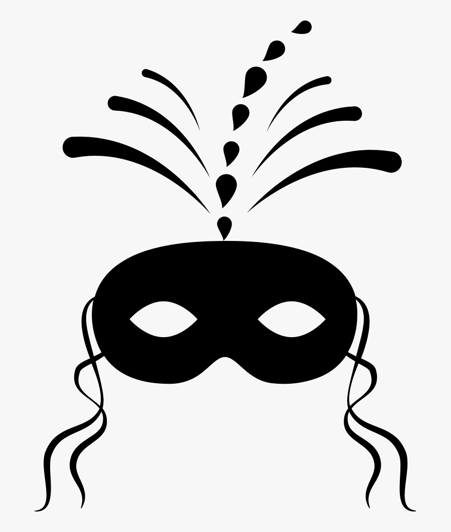 Festive Carnival Mask Comments - Festive Icon Png, Transparent Clipart