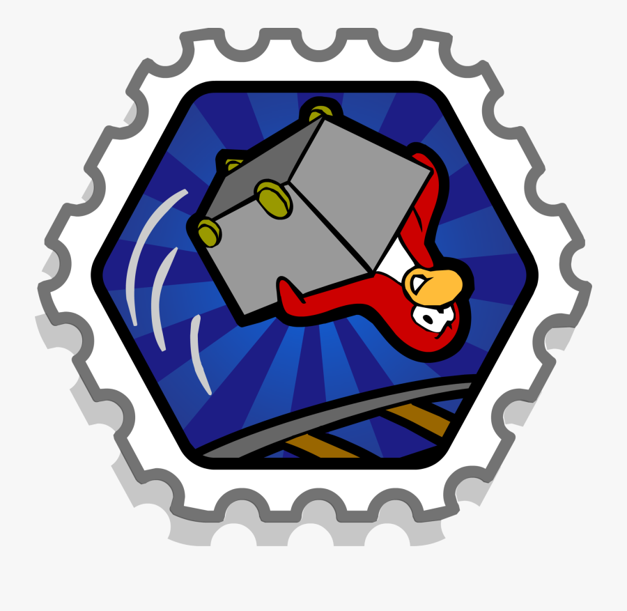 Club Penguin Wiki - Max Tube Stamp, Transparent Clipart