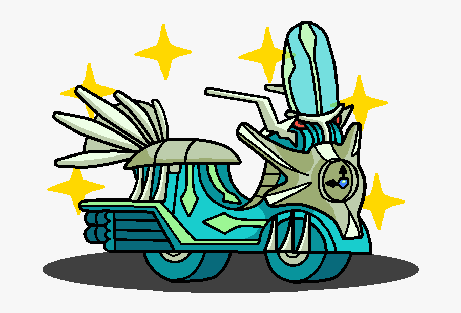 Shiny Dialga Time Scooter By Shawarmachine - Shawarmachine Shiny Pokemon, Transparent Clipart