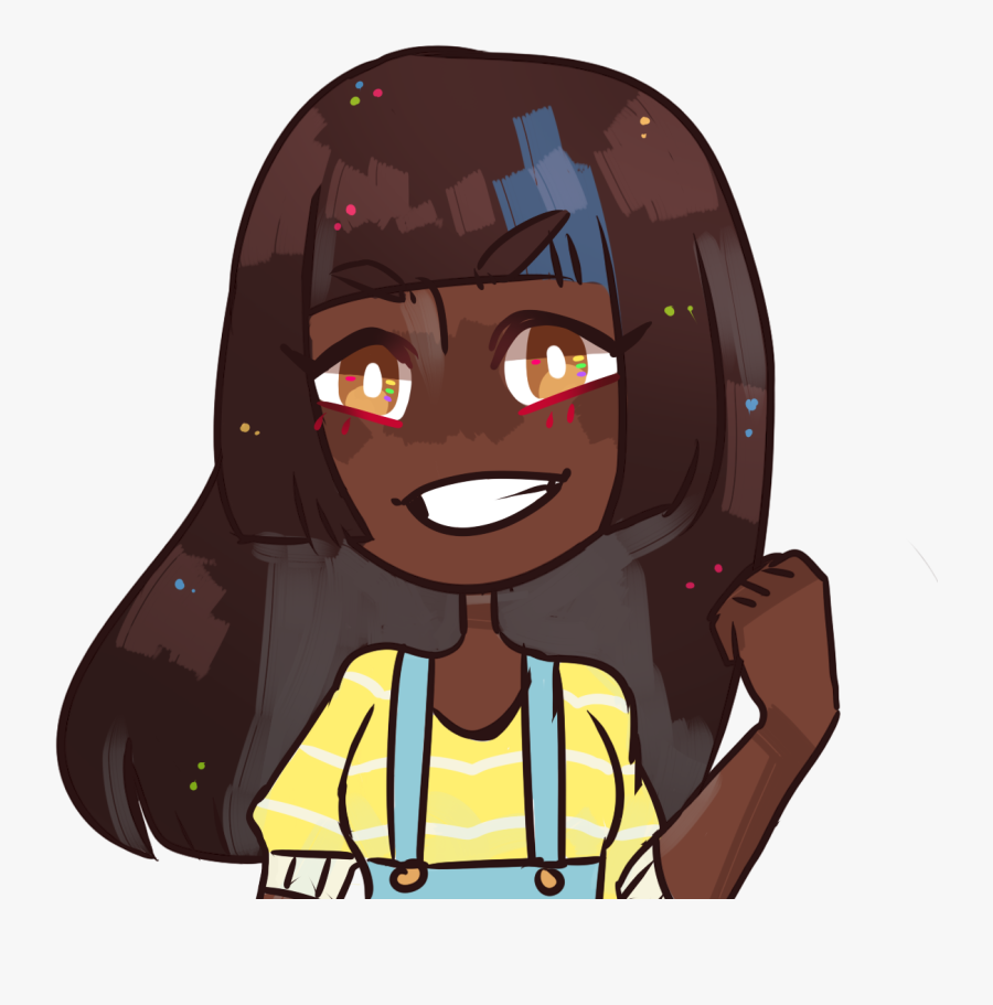 Despite All That Most Of The Time Shes Really Happy - Cartoon, Transparent Clipart