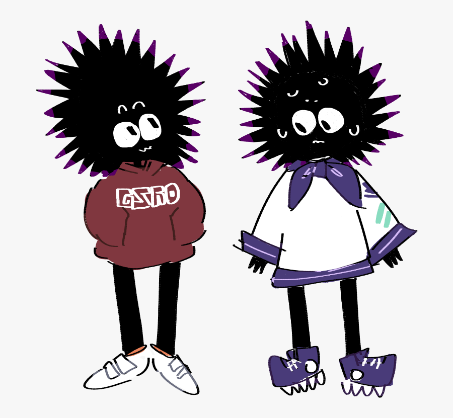 Meet Scatter Their Probably My Most Timid Splatoon - Splatoon 2 Sea Urchin Oc, Transparent Clipart