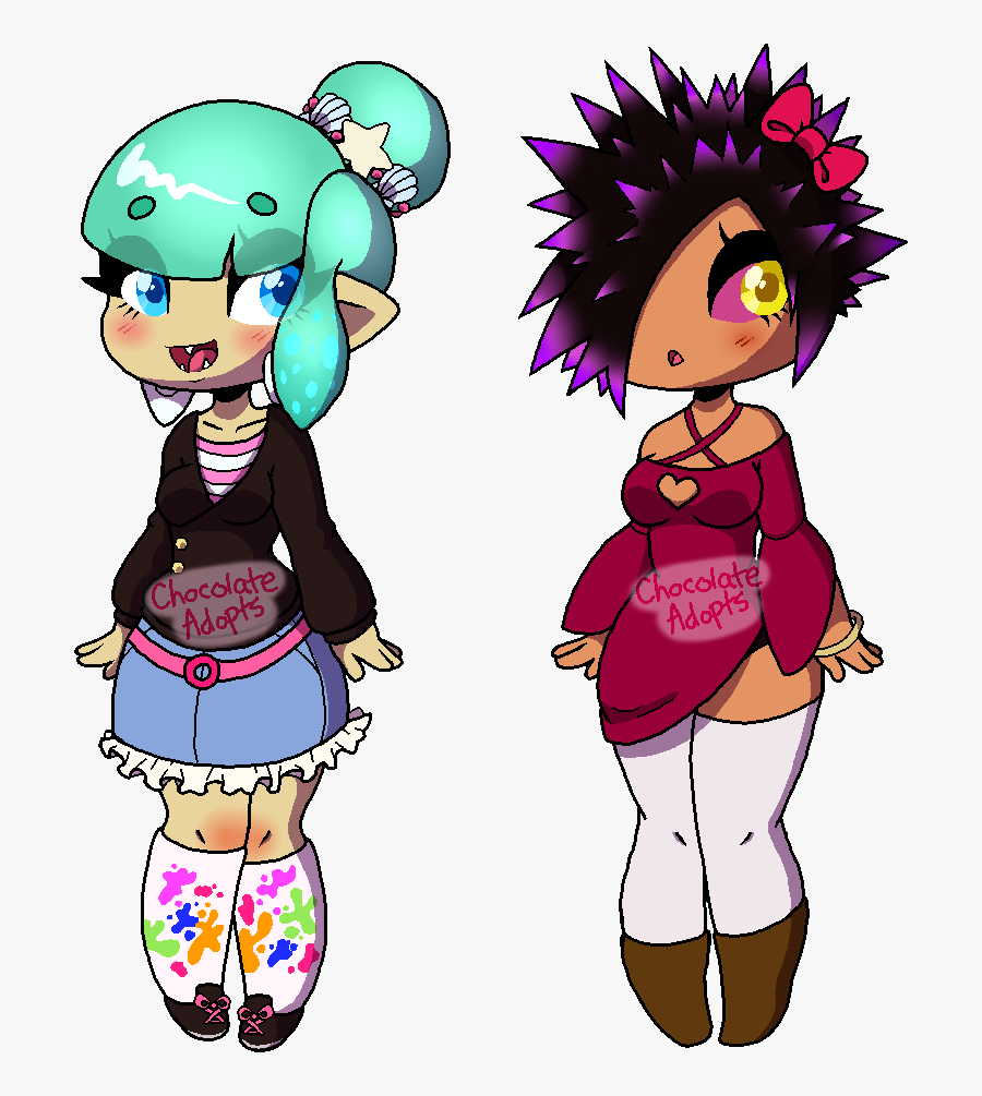 #splatoonadoptable #splatoonadopt #splatoon #inkling - Cartoon, Transparent Clipart