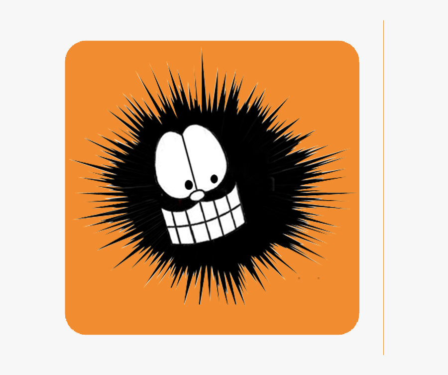Cartoon Sea Urchin, Transparent Clipart