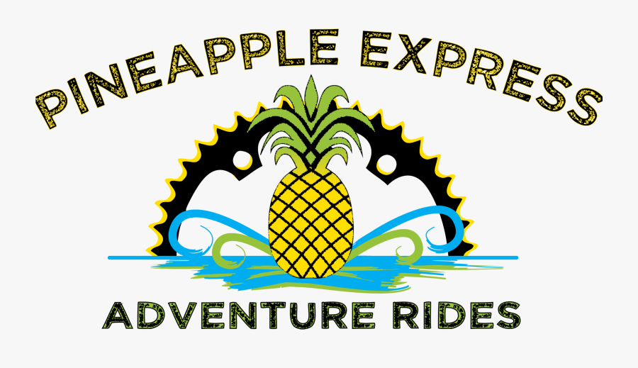 Pineapple Express Logo Outlined, Transparent Clipart