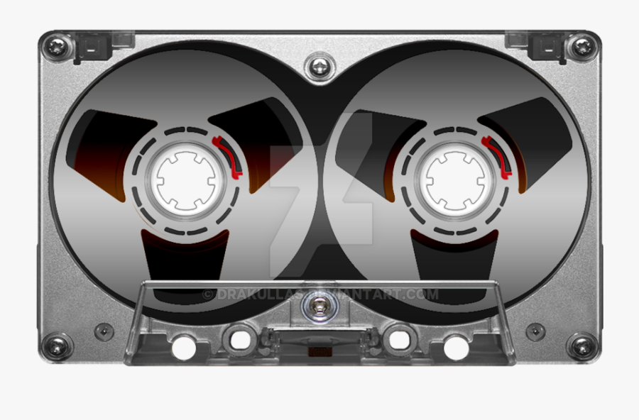 Compact Audio Cassette, Transparent Clipart