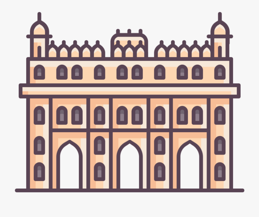 International Day Of Monuments And Sites - Indian Monuments Clipart Png, Transparent Clipart