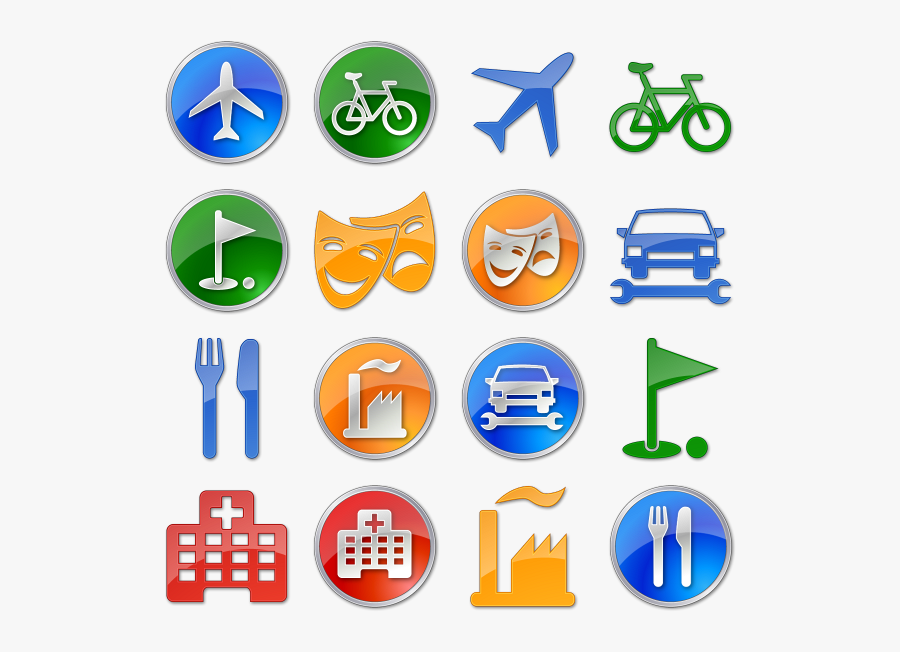 Points Of Interest Icon Pack By Icons-land 1 Preview - Point Of Interest Icons, Transparent Clipart