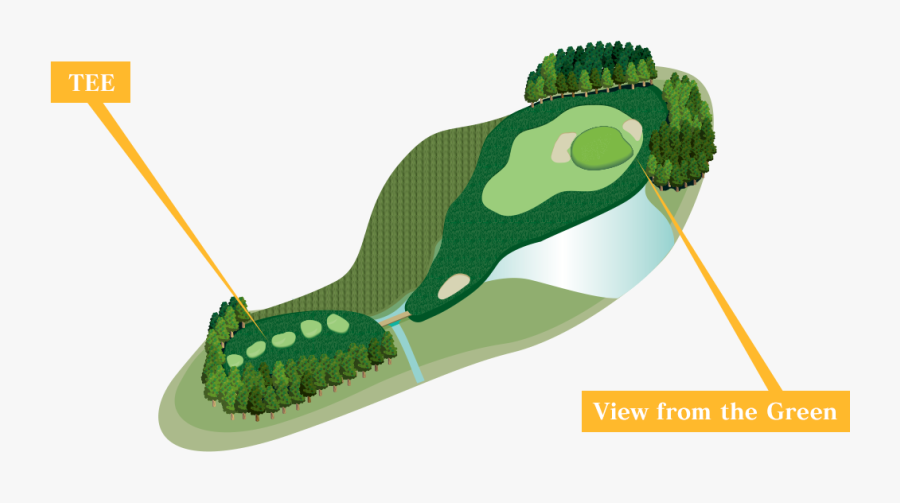 After The Tough Hole 4, You Can Easily Shoot A Tee - Illustration, Transparent Clipart