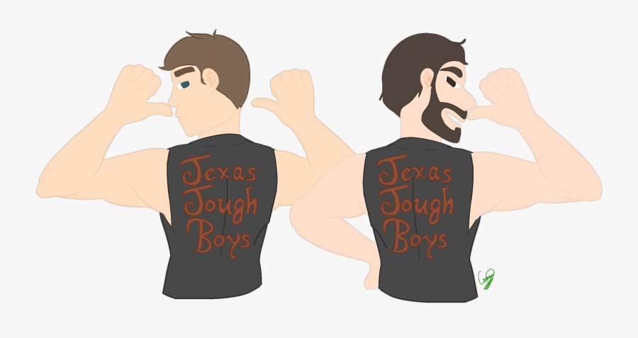 Texas Tough Boys {from The Alekhine"s Gun} - Cartoon, Transparent Clipart