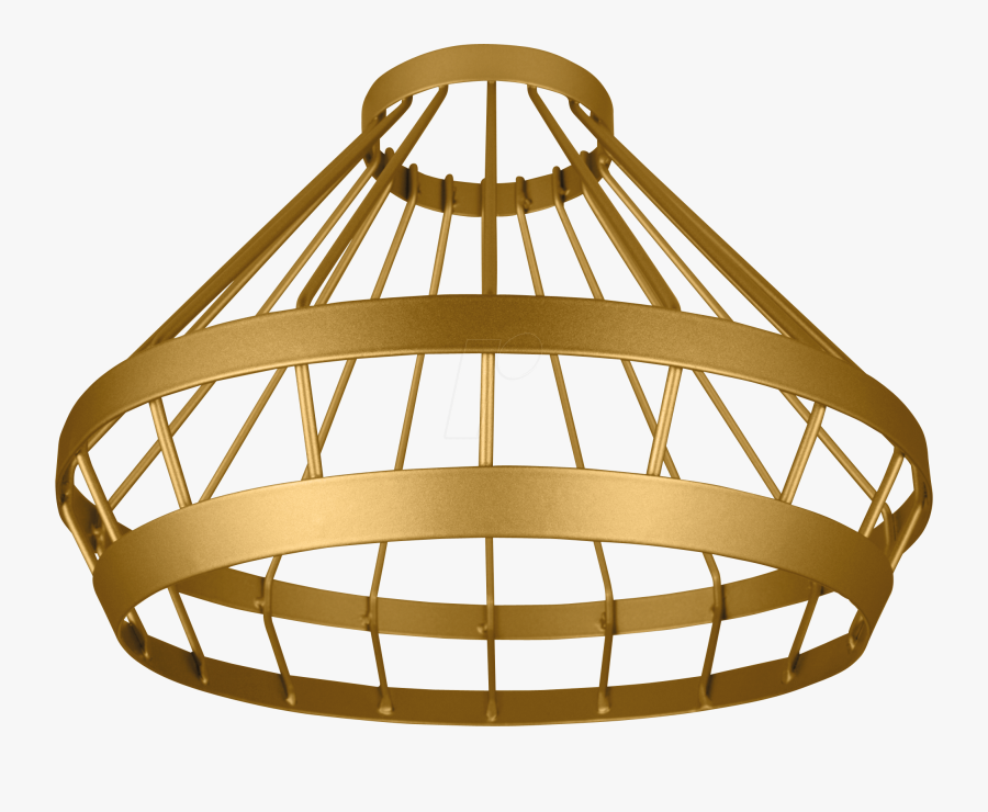 Transparent Pendulum Clipart - Lampenschirm In Gold, Transparent Clipart