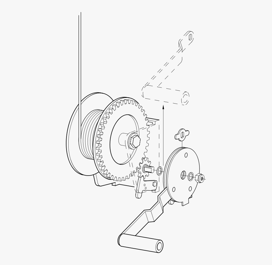 Winch - Winch Clipart, Transparent Clipart