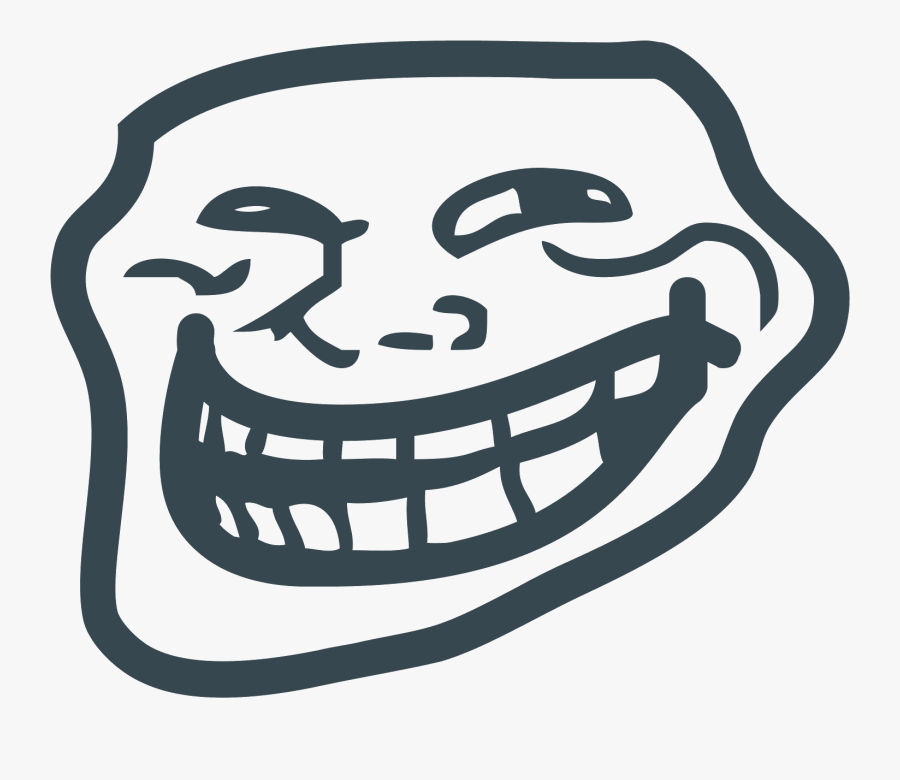 Troll Face - Troll Face Icon, Transparent Clipart