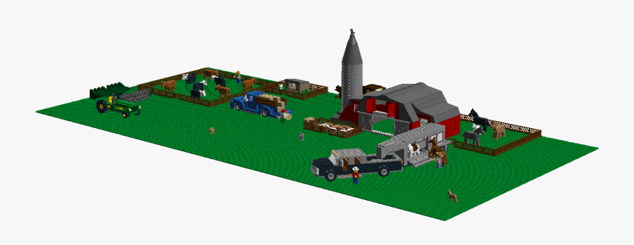 Lego Farm Clipart , Png Download - Make A Lego Farm, Transparent Clipart