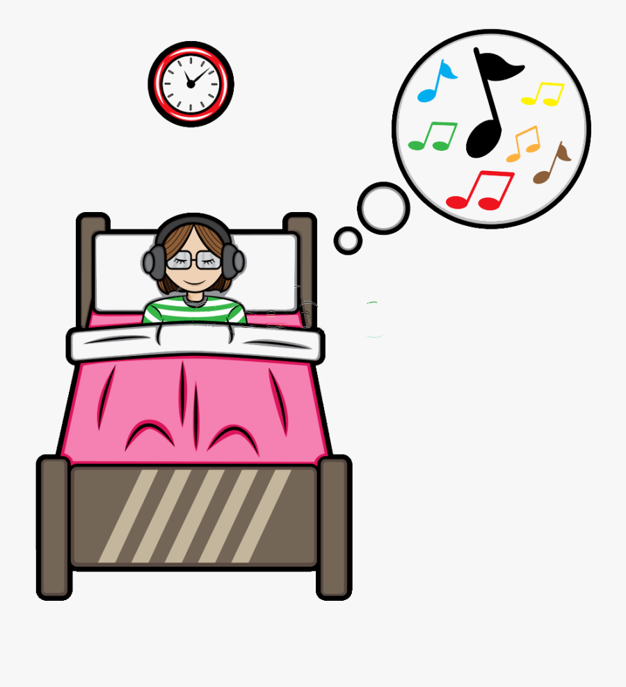 Spici Clovek V Posteli Kresleny, Transparent Clipart