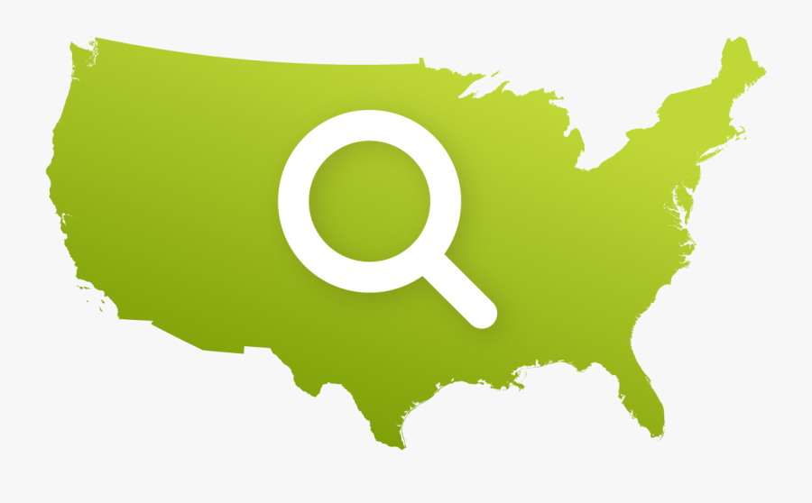 Transparent Us Map Png Clipart , Png Download - United States Outline Png, Transparent Clipart