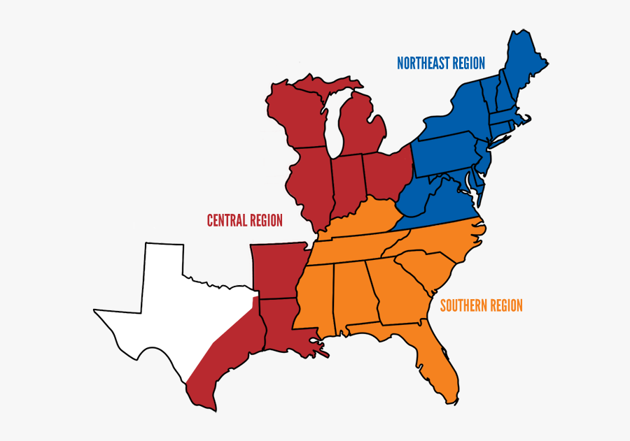 Us And Britain Map, Transparent Clipart