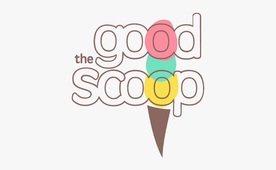 Organic Ice Cream Logo, Transparent Clipart