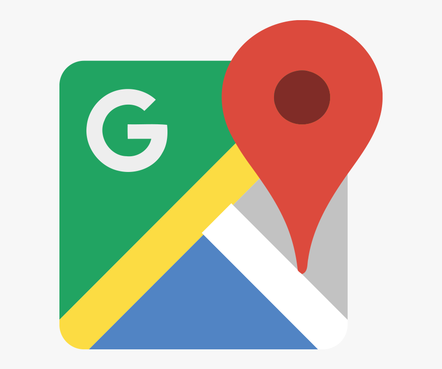 Locate Us On Google Maps - Google Maps Logo, Transparent Clipart