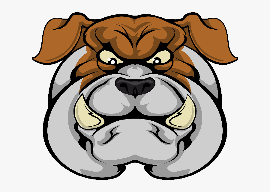 Mean Looking Bulldogs Clipart, Transparent Clipart