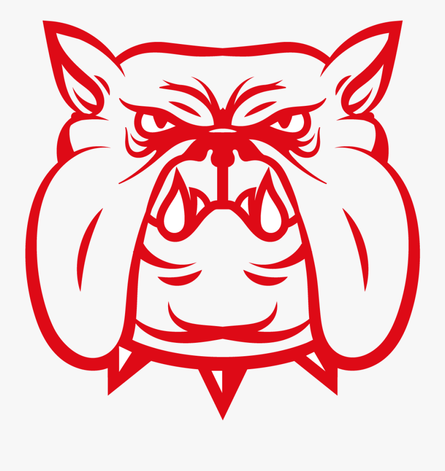 4 Coll Bulldog Cane Animali - Girl Bulldog Logo, Transparent Clipart