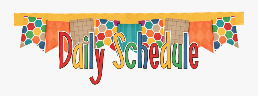 Transparent Daily Schedule Clipart - Schedule Kindergarten Daily , Free Transparent Clipart - ClipartKey