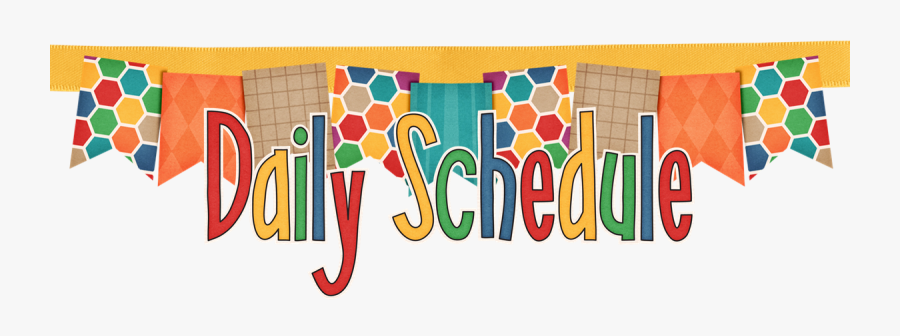 Transparent Daily Schedule Clipart - Schedule Kindergarten Daily , Free  Transparent Clipart - ClipartKey