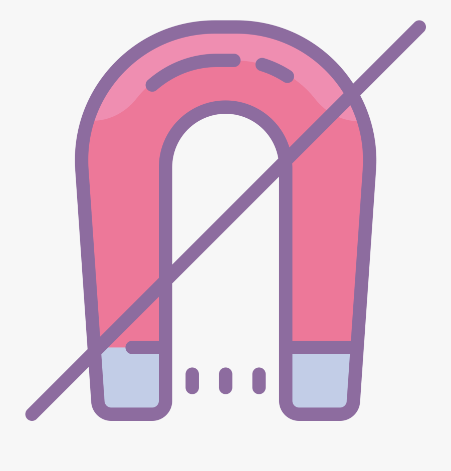 Magnetic Filled Icon, Transparent Clipart