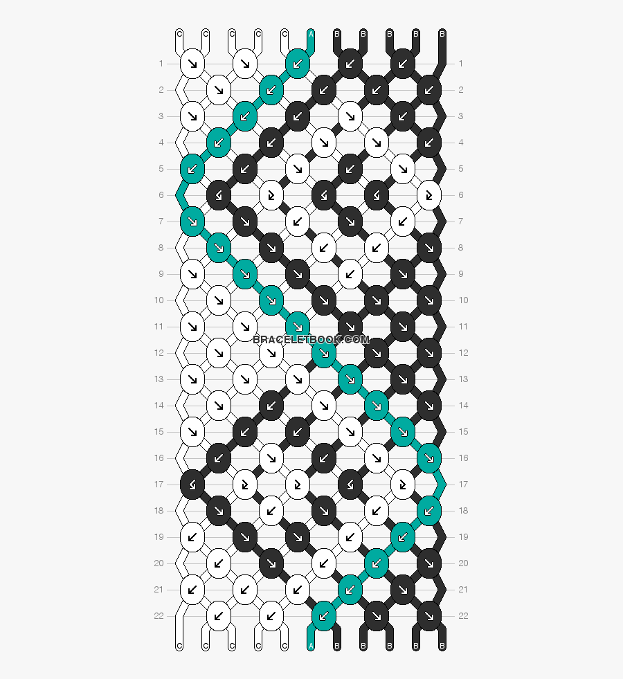 String Bracelet Pattern, Transparent Clipart