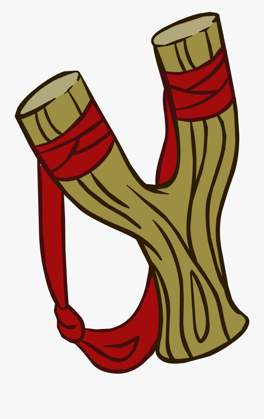 Club Clipart Club Weapon - Estilingue Png, Transparent Clipart
