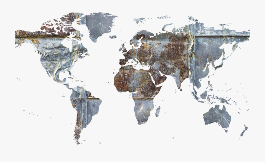 Transparent Cornfield Png - World Map Old Png, Transparent Clipart