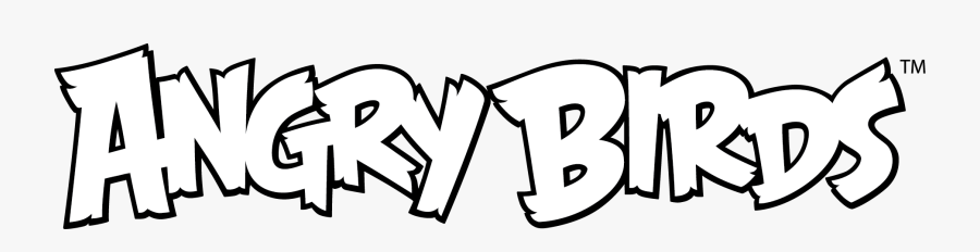 Transparent Angry Birds Slingshot Clipart - Angry Birds Logo Png, Transparent Clipart