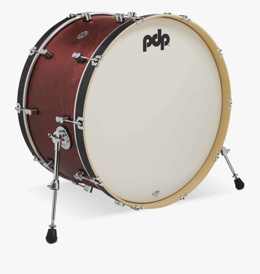 Transparent Bass Drum Png - Dw Pdp Concept Classic 22 Oxblood, Transparent Clipart
