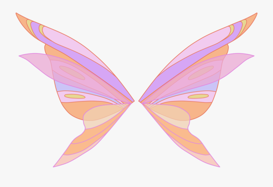 Stella Harmonix Wings Simple By Astralblu - Winx Club Stella Harmonix Wings, Transparent Clipart