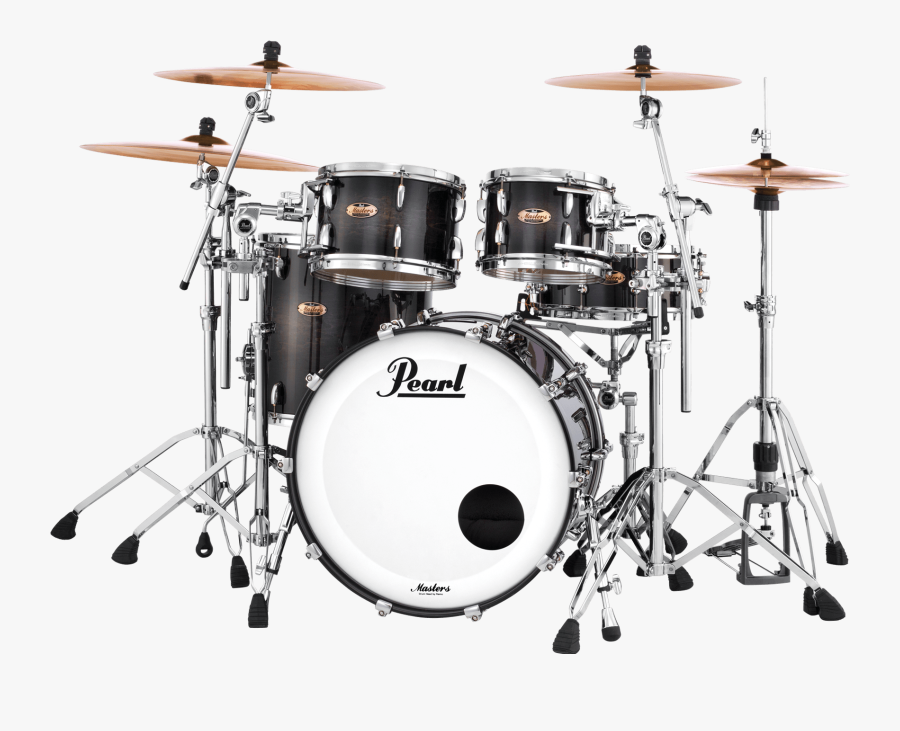 Clip Library Library Masters Reserve - Yamaha Stage Custom Black, Transparent Clipart