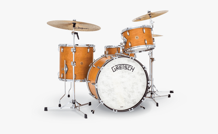 Gong Bass Drum - Gretsch Drums Gold Glass, Transparent Clipart