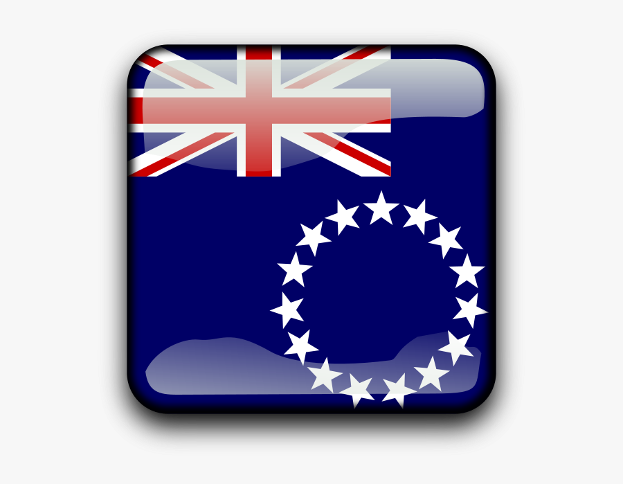 Ck - Flag Of Cook Island, Transparent Clipart