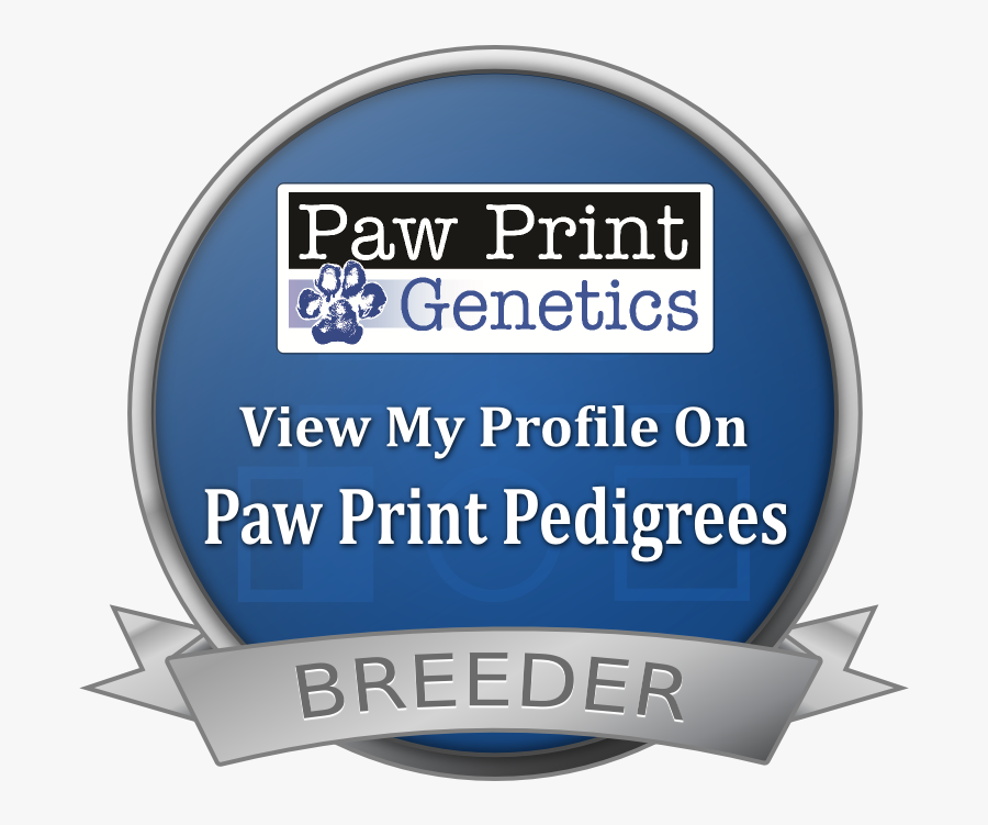 Paw Print Genetics Logo, Transparent Clipart