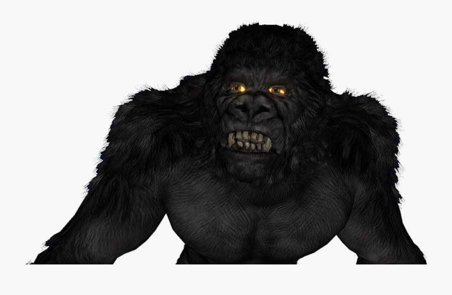 King Kong Video Game - Mythical Creature, Transparent Clipart