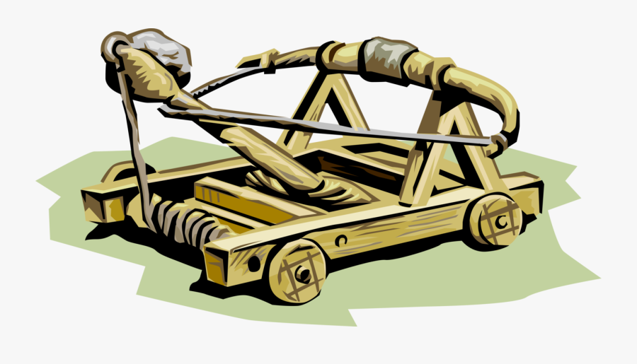 Transparent Medieval Catapult Clipart - Transparent Catapult, Transparent Clipart