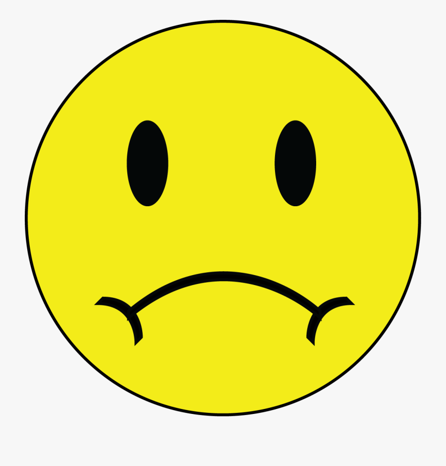 Frowning Face Clipart - Frown Face, Transparent Clipart