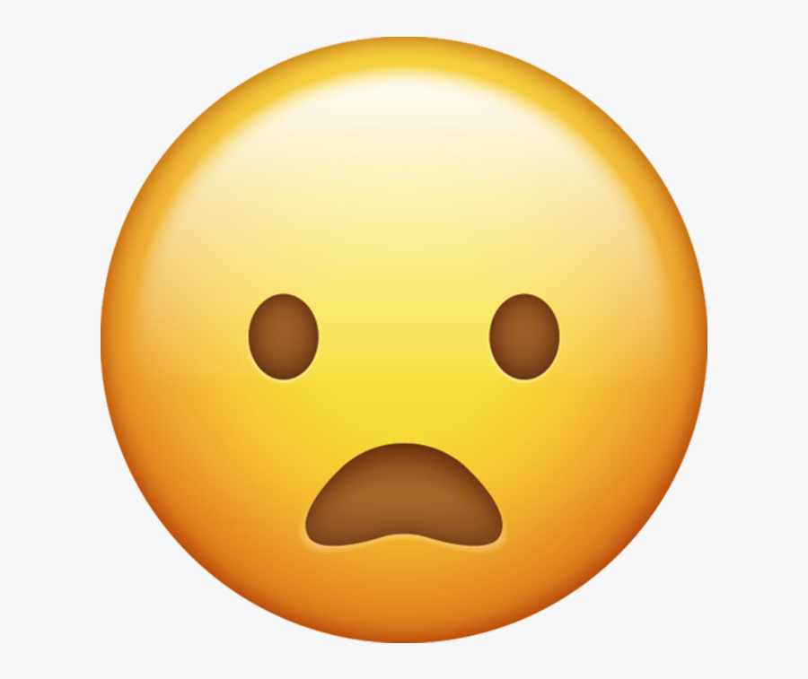 Transparent Frown Emoji, Transparent Clipart