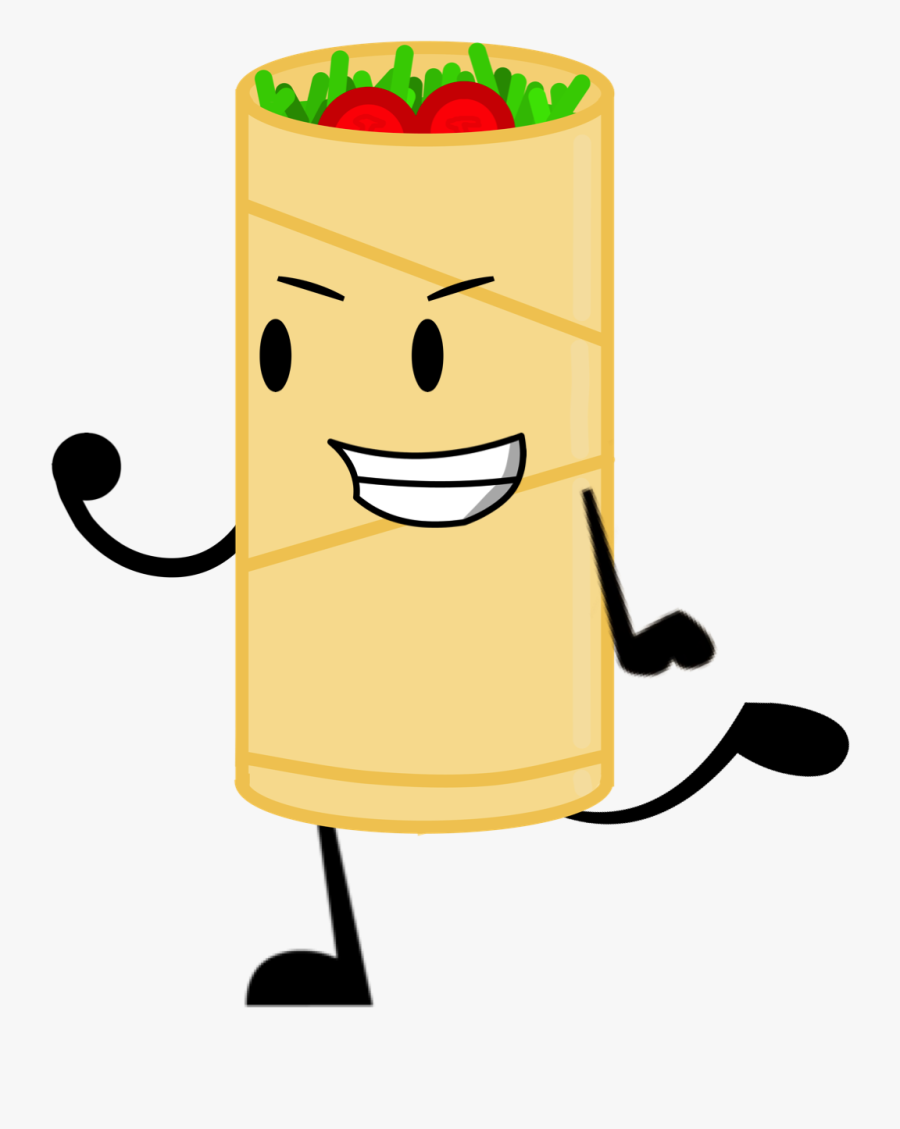 Burrito Cartoon Png, Transparent Clipart