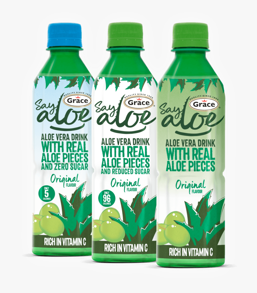 Transparent Aloe Vera Png - Grace Foods, Transparent Clipart