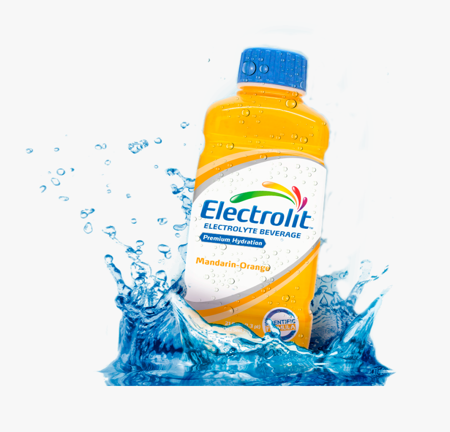Plastic Bottle - Electrolit, Transparent Clipart