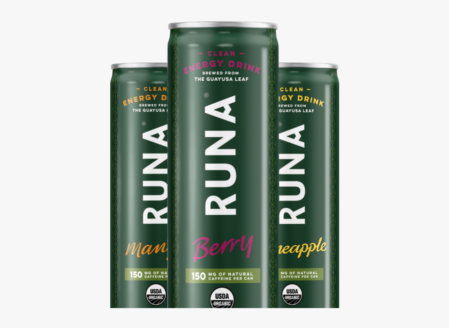 Clean Energy Drink - Runa Can, Transparent Clipart